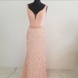 Tony Bowls Pink Gown TB11768